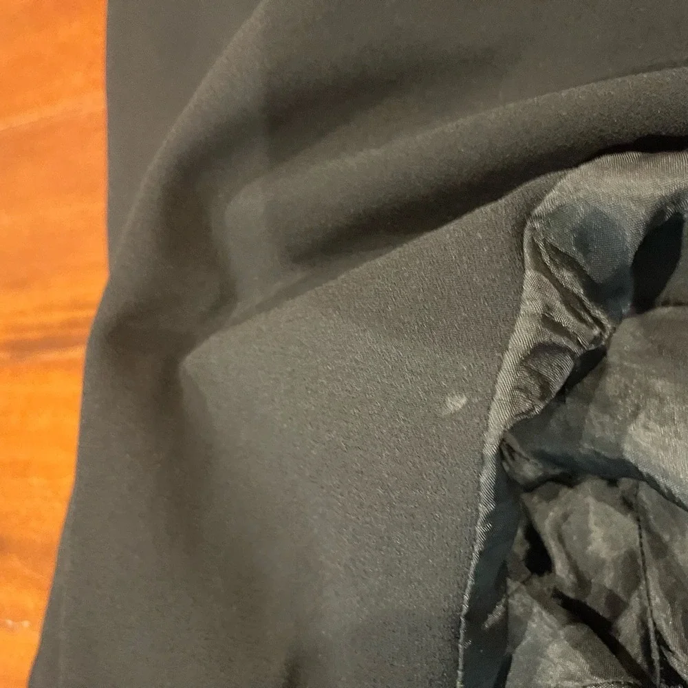 Cache Black Jacket Fringe Trim Single Button Notched Lapel‎ Blazer Western Sz 14